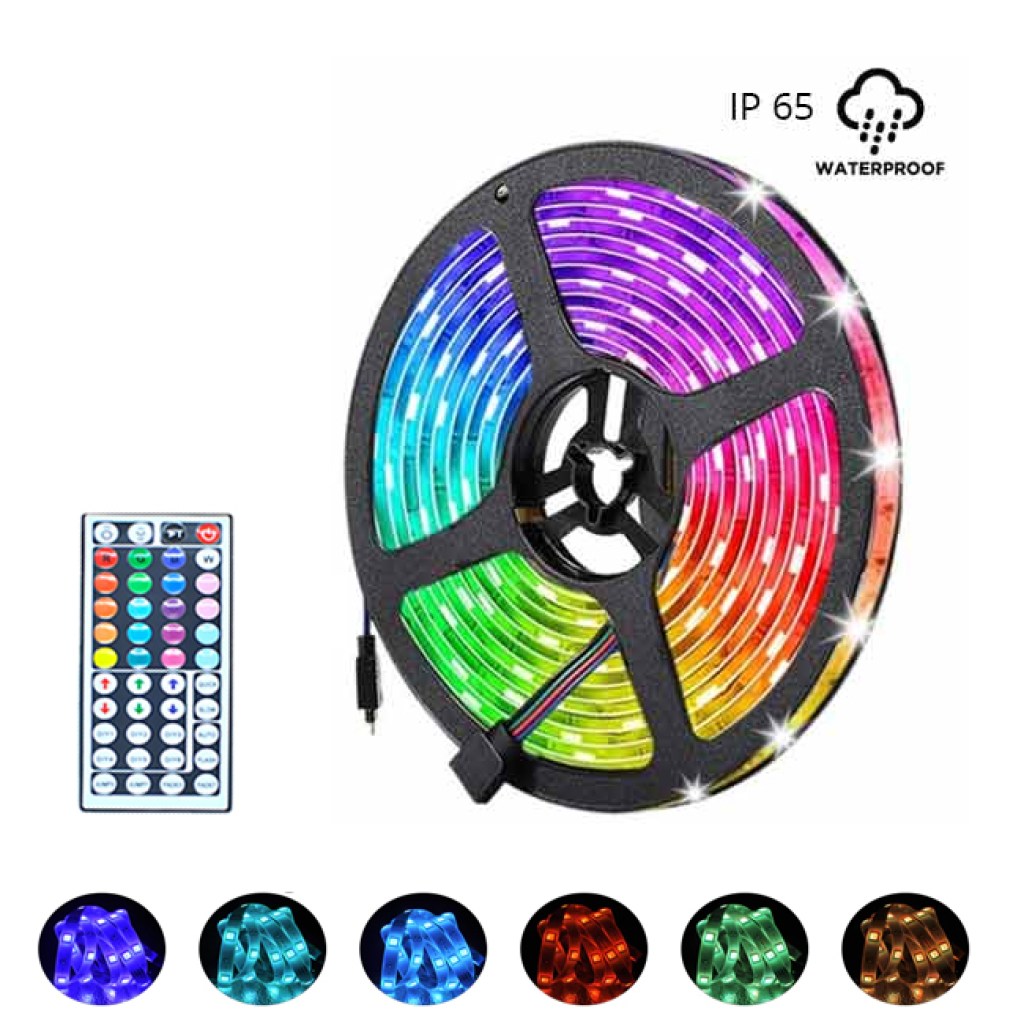 σετ-αδιάβροχη-αυτοκόλλητη-ταινία-led-rgb-5m-5050-smd-12v-dc-με-χειριστήριο-44-πλήκτρων-και-τροφοδοτικό